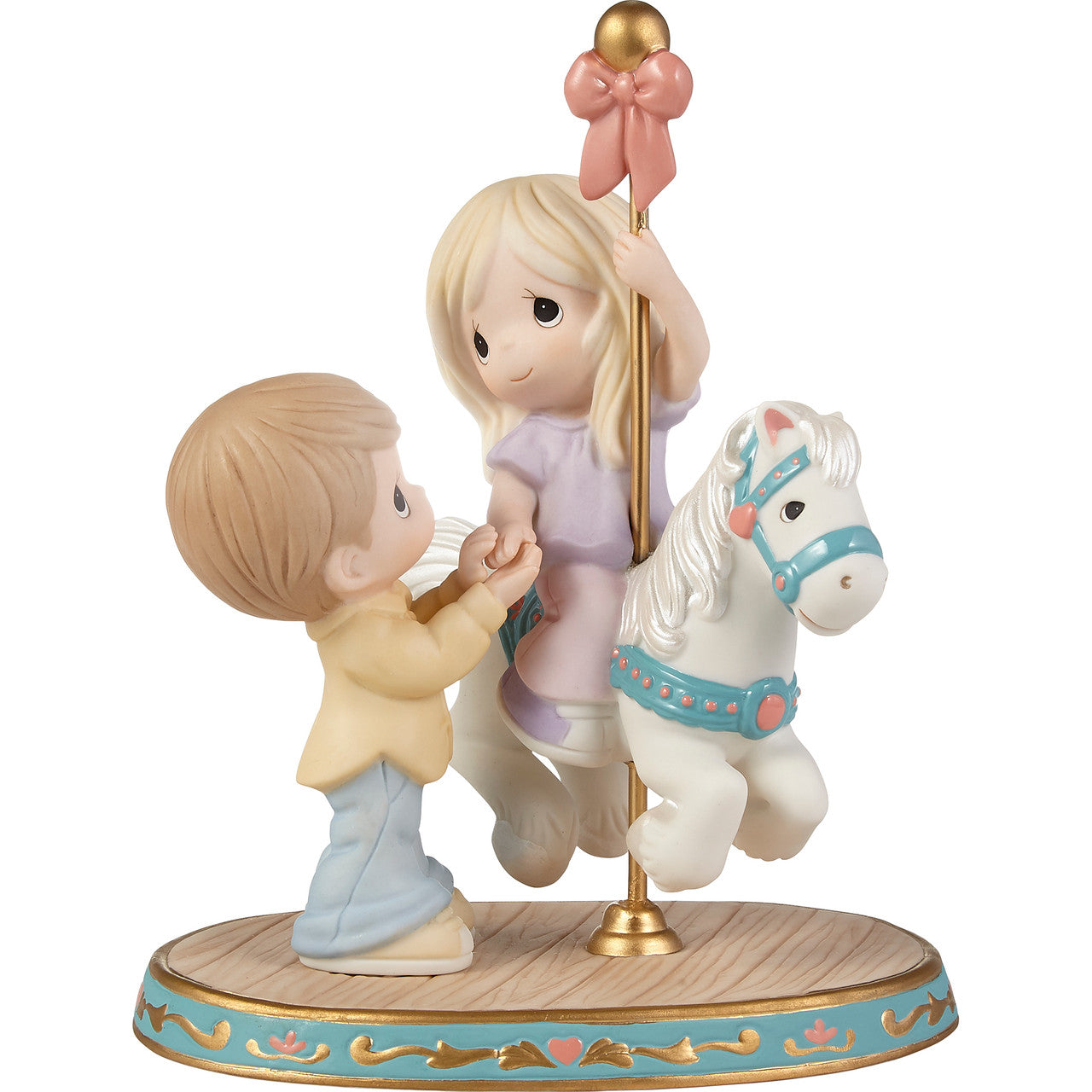 Precious Moments 'Your love makes my world go round' Figurine