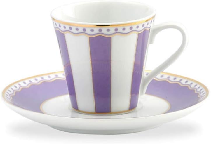 Noritake Carnivale Espresso cup & saucer 3-oz