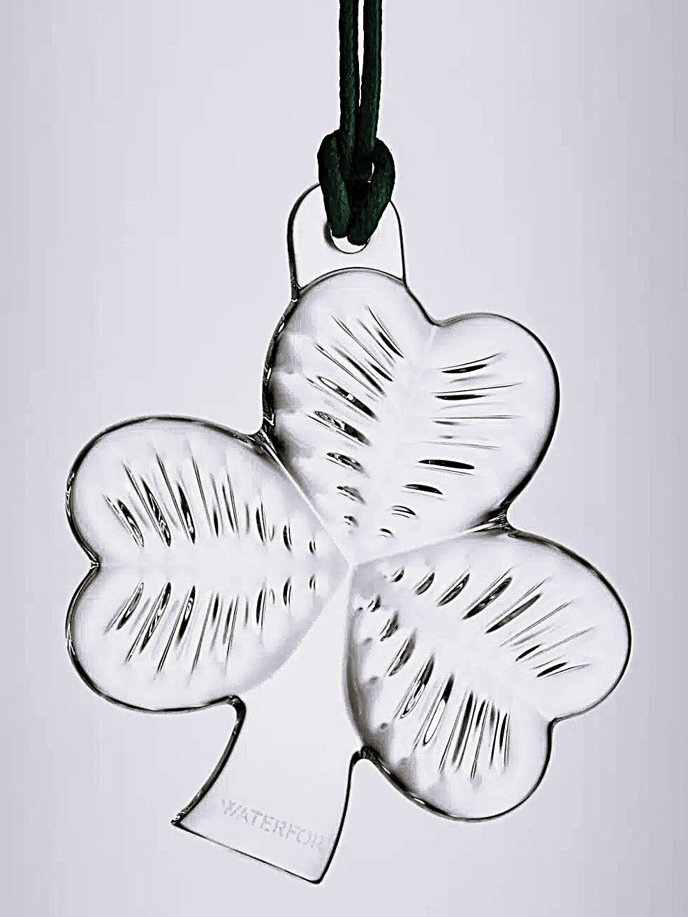 Waterford Shamrock Crystal Ornament