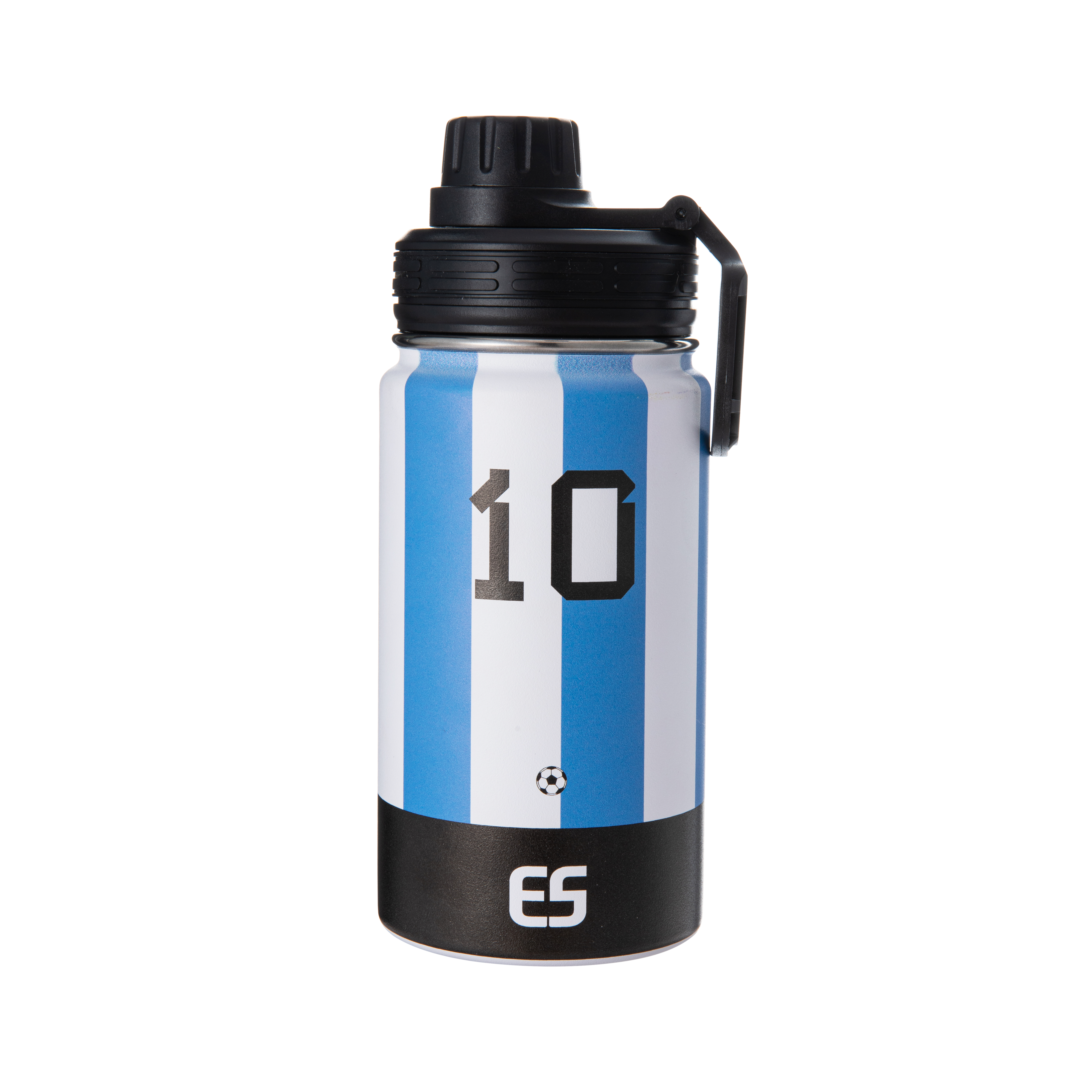 Messi Water Bottle 2 piece set Stainless Steel Insulated 22-oz = 10.5"tall +14-oz = 7"tall