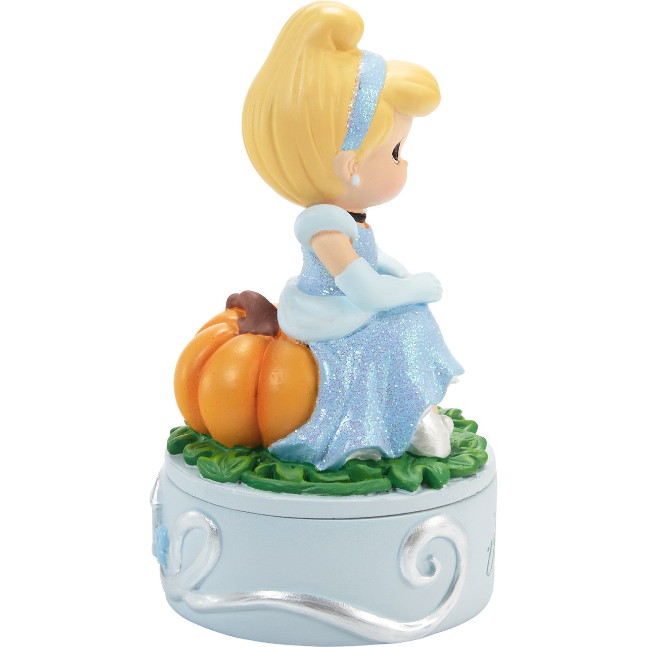 Precious Moments Cinderella 'may all your Dreams Come True' Ceramic covered Box