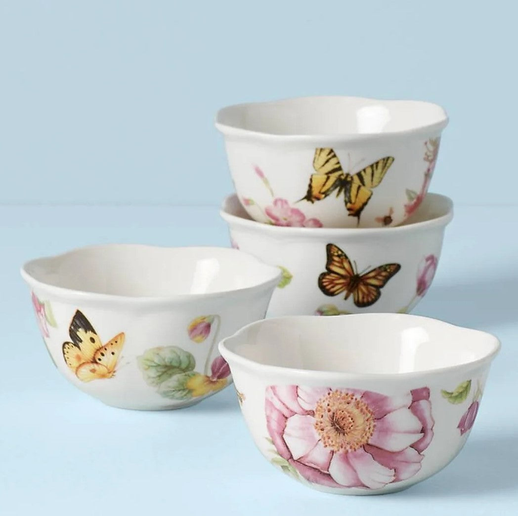 Lenox Butterfly meadow bloom 4 bowls assorted - Royal Gift