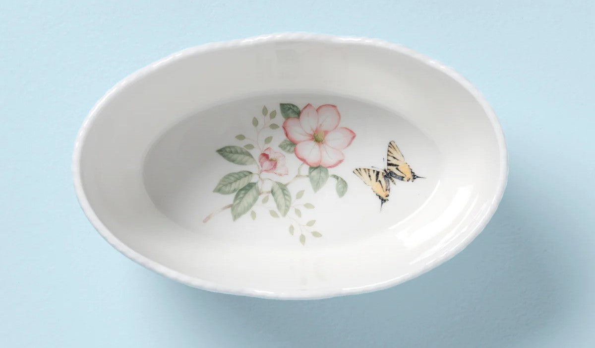 Lenox butterfly meadow bowl oval (Bread Basket) - Royal Gift