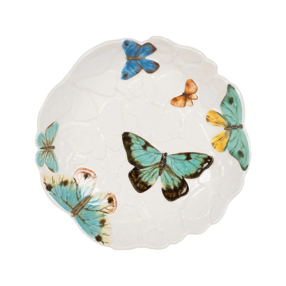 Fitz and Floyd Butterfly Fields Bowl 9.5"