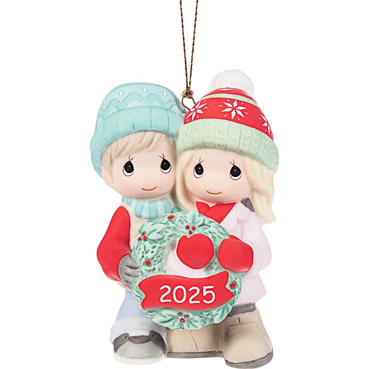 Our First Christmas Together porcelain 2025 Dated Ornament 251004