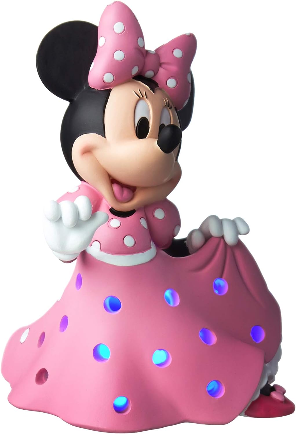 Precious Moments Minnie Mouse Musical Figurine with LED light