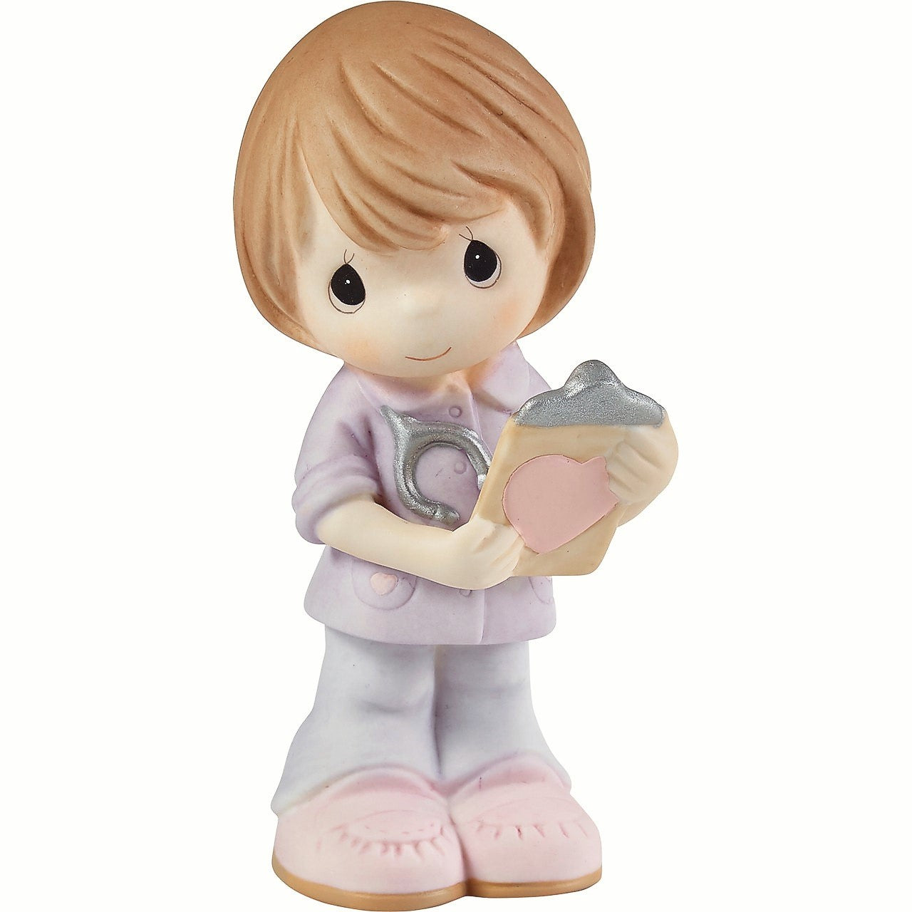 Precious Moments Heart of Gold Nurse/Doctor Female Porcelain Figurine