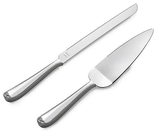 Vera Wang Infinity Cake Knife & Cake Server 2 piece Set by Wedgwood