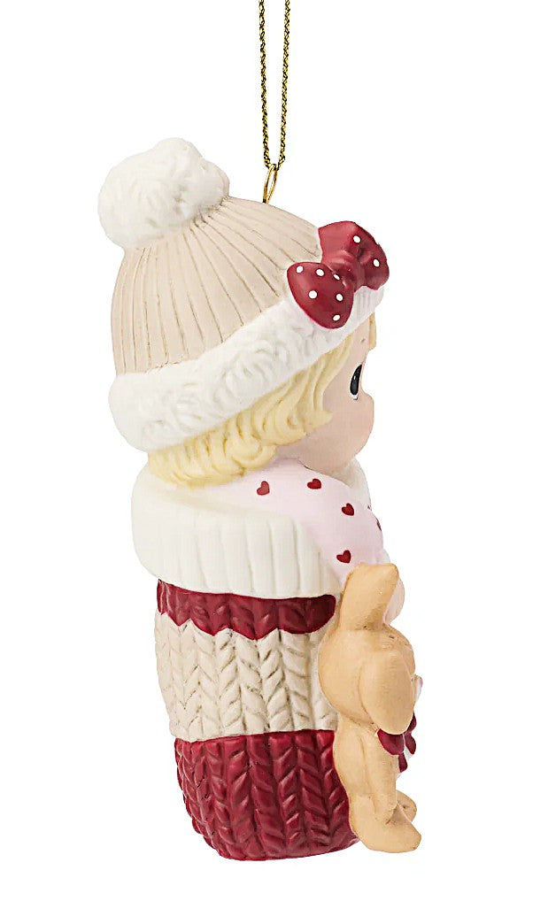 Precious Moments 2026 Baby 1st Christmas Girl Ornament 261005
