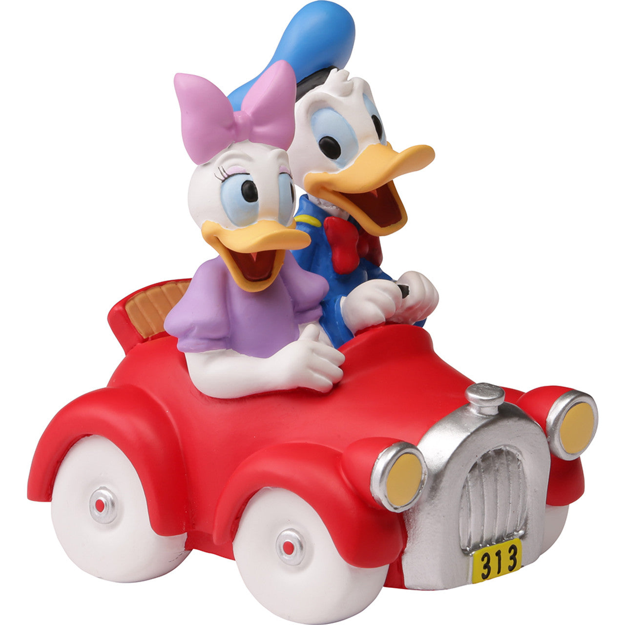 Precious Moments Disney Showcase Disney Collectible Parade Daisy and Donald Duck Figurine - Birthday Gift