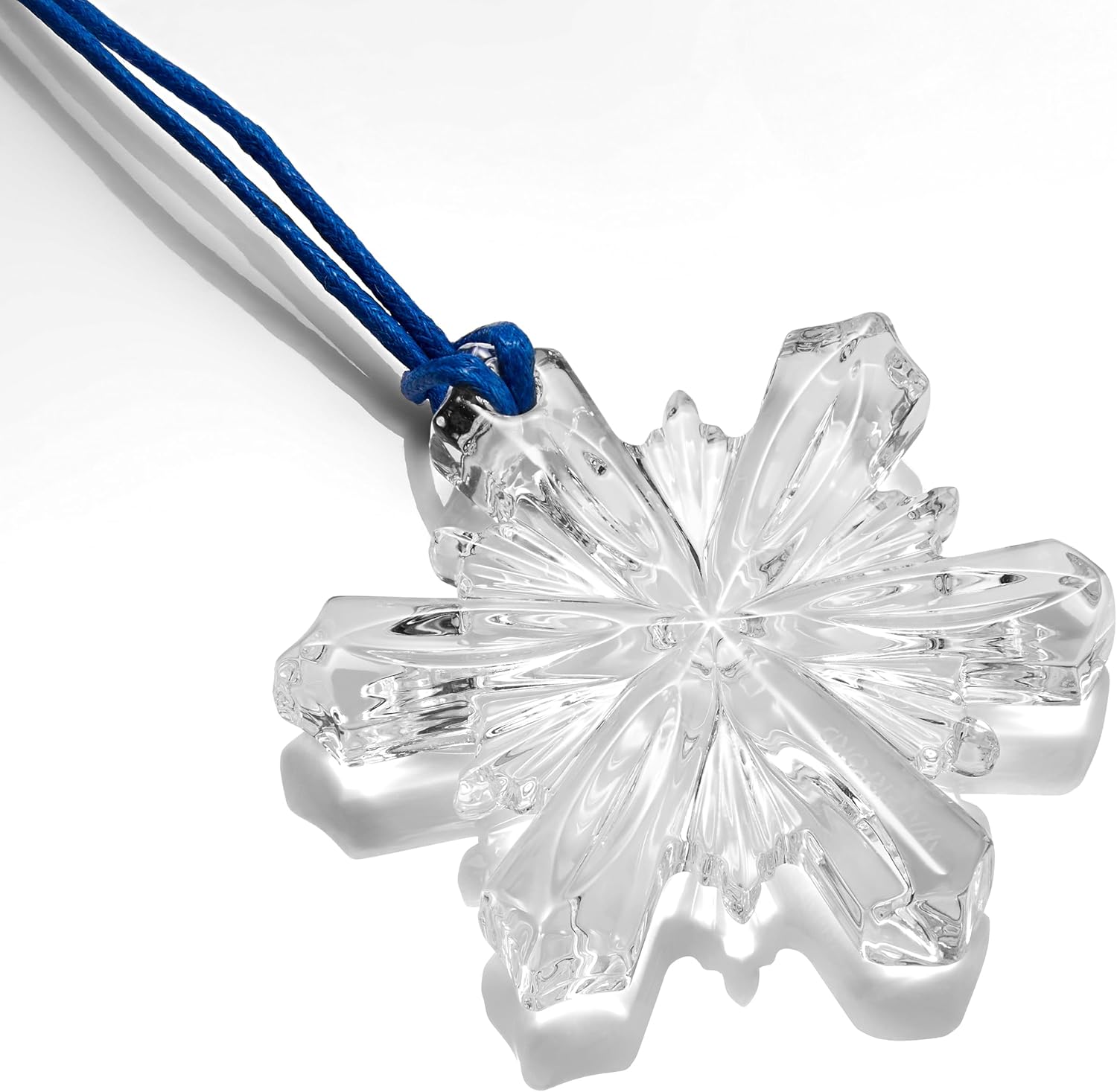 Waterford Snowflake Ornament 2.5"round X .4"thick