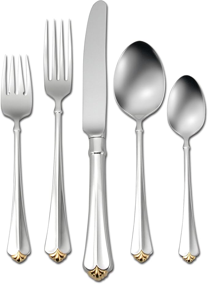 Oneida Golden Juilliard 20-Piece Flatware Set, Service for 4