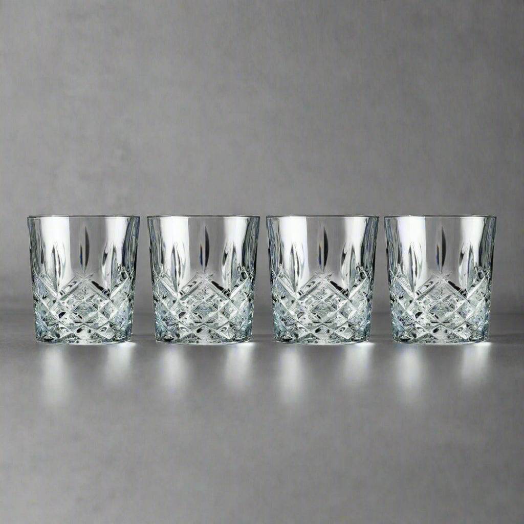 Waterford Markham Double Old Fashion 4 piece set Crystal 340ML = 11.5-OZ Marquis Collection