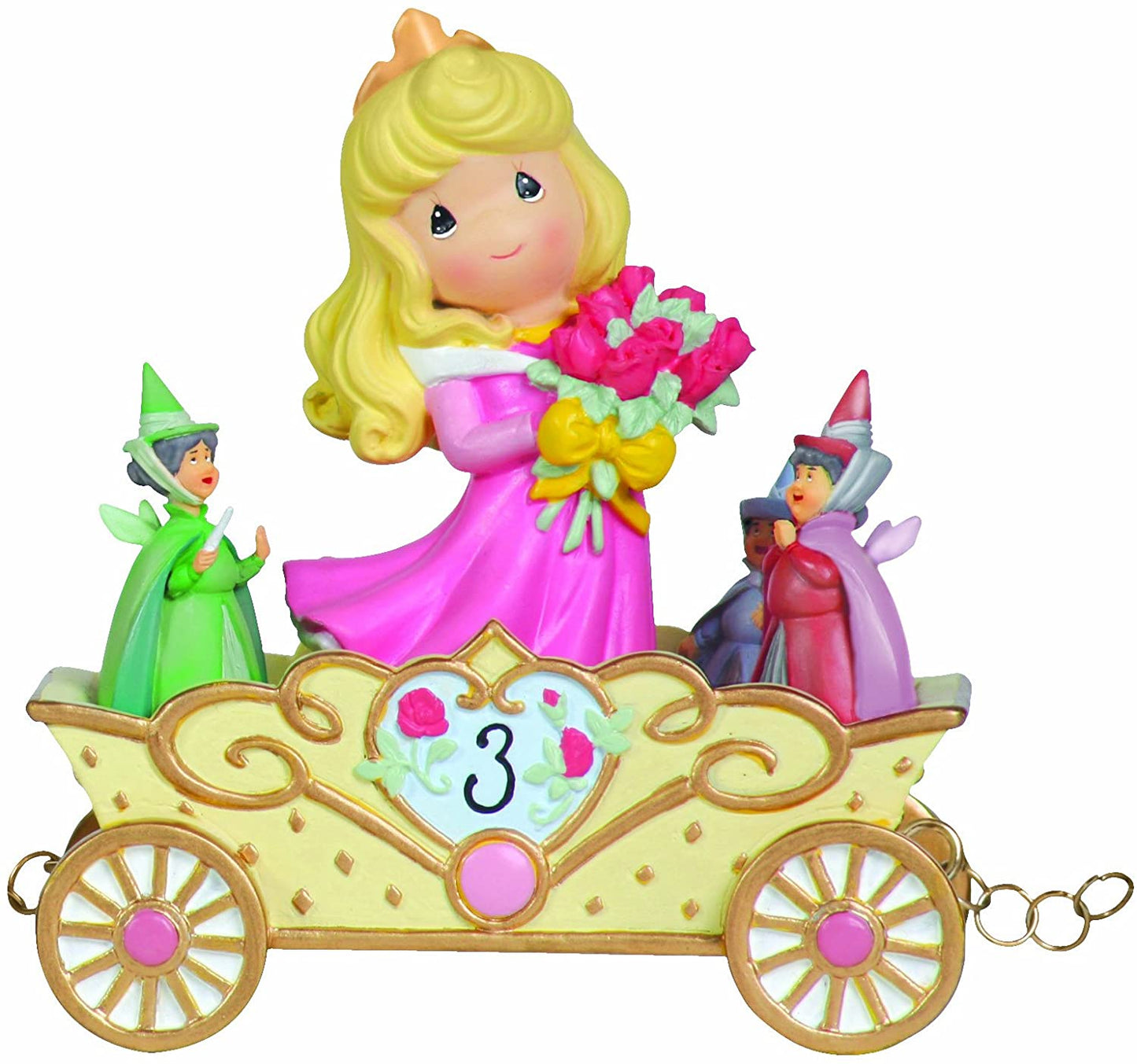 Precious Moments Birthday Parade Age 3, Now You're Three, A Beauty You'll Always and Forever Be