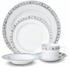 Mikasa Chadwick Grey 40 Piece Dinner set service for 8 Porcelain 5243213