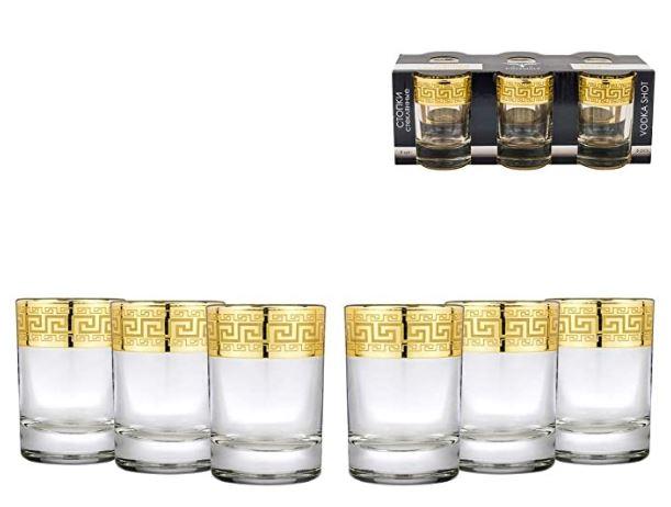 Joseph Sedgh Collection 1.5 Oz. Shot Glasses (6-Piece)