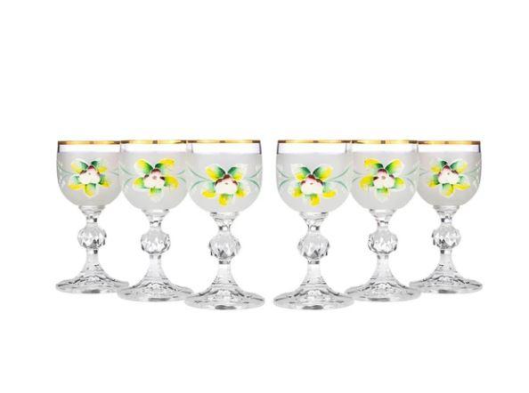 Joseph Sedgh Bohemia Liqueur Glasses 1.5oz. 6-Piece set