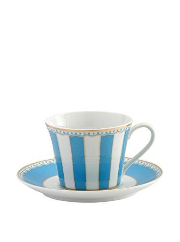 Noritake Carnivale Cup & Saucer Light Blue