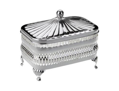 Silver Plated by Queen Anne Butter Dish Gallery Frame 13cm x 9cm Tarnish Resistant