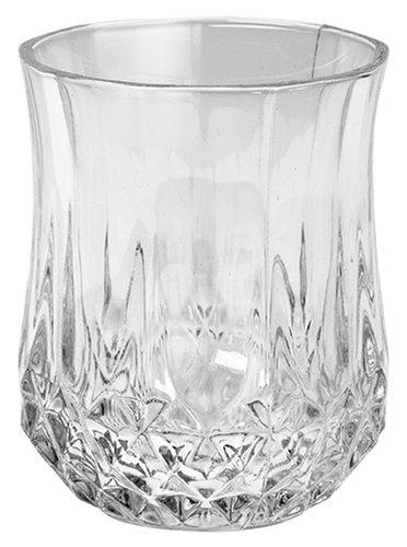 Longchamp 6 Shot Glasses Cristal D'Arques Eclat Collection "SMALL" 4.5cl = 1.5-OZ each