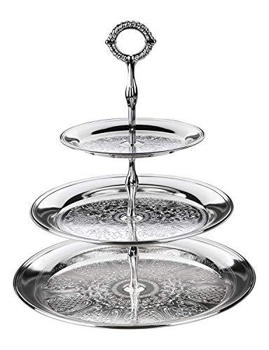 Silver Plated by Queen Anne 3-Tier Cake Stand