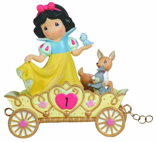Precious Moments Disney birthday parade Collection Age 1, May Your Birthday Be The Fairest of Them All, Resin Figurine