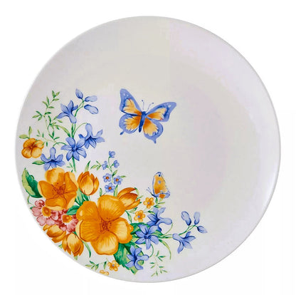 Dinnerware 18 Piece set Service for 6, Anna Butterfly collection By Studio Nova