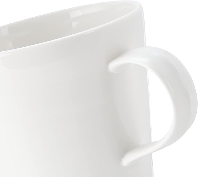 Royal Doulton 1815 Pure Mugs White Set of 4,  13.5-OZ
