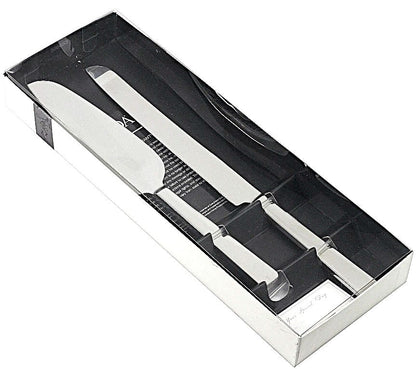 Oneida Celebration Cake Serving 2 piece set Stainless Steel