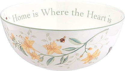 Lenox Butterfly Meadow "Home is Where The Heart is" Bowl