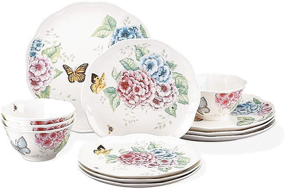 Lenox Butterfly Meadow Hydrangea 12-Piece Set