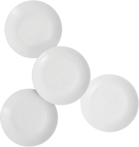 Gordon Ramsay Maze White 4 Dinner Plate by Royal Doulton  11"diameter