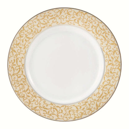 Mikasa Parchment Gold Dinnerware set 42 piece service for 8 people + 2 serve ware pieces Fine China - Royal Gift