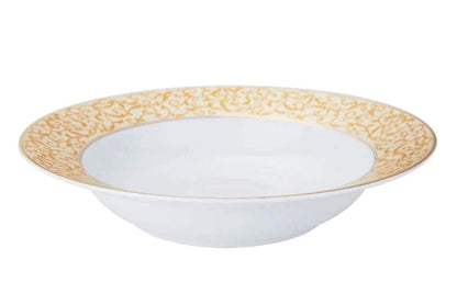 Mikasa Parchment Gold Dinnerware set 42 piece service for 8 people + 2 serve ware pieces Fine China - Royal Gift