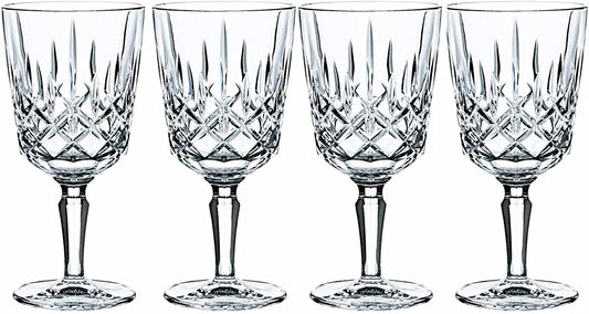 Nachtmann Noblesse Cocktail/Wine Glass, Set of 4, Transparent Cocktail Glasses/Wine Glasses, Crystal Glass, 355 ml