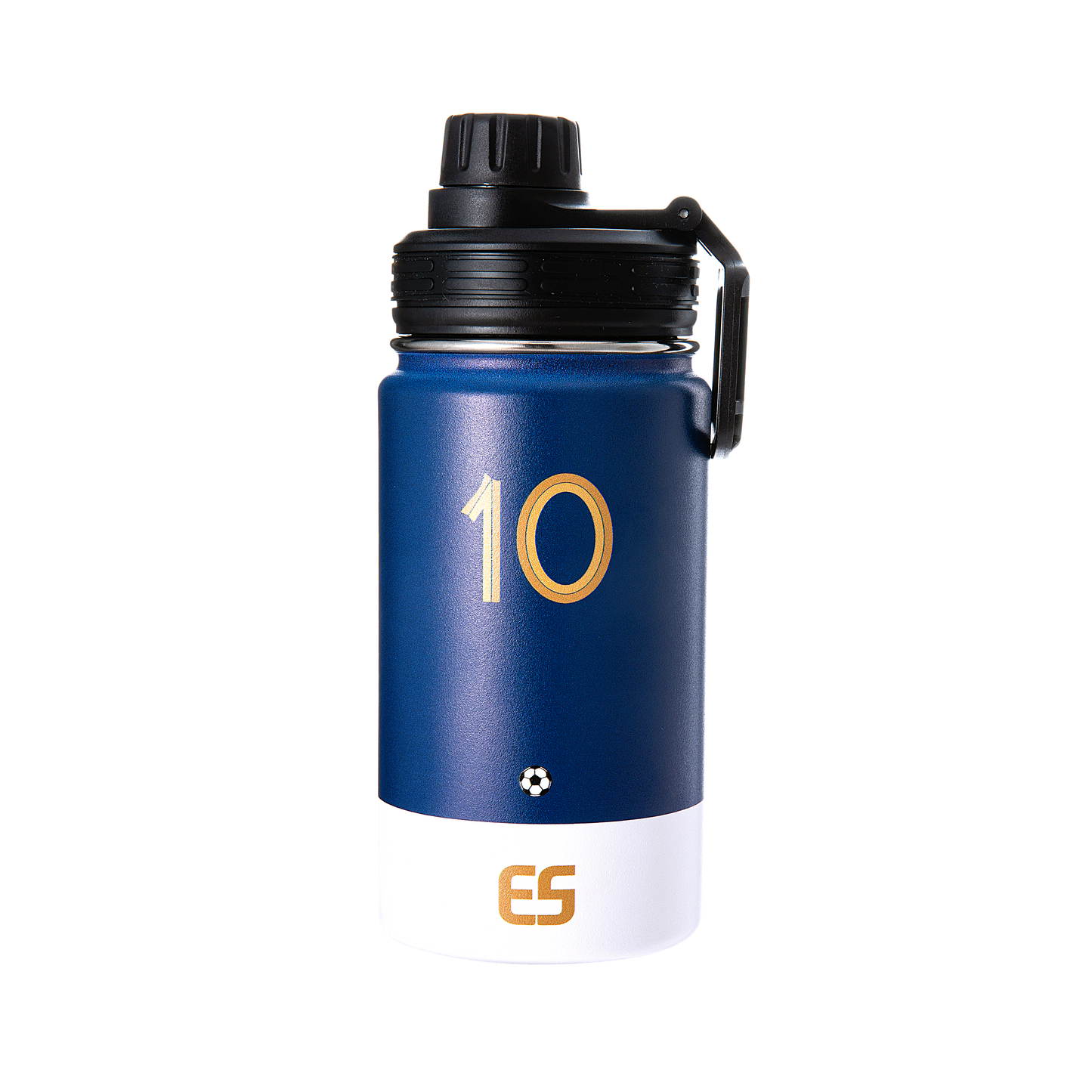 Mbappe Water Bottle 2 piece set Stainless Steel Insulated 22-oz = 10.5"tall +14-oz = 7"tall