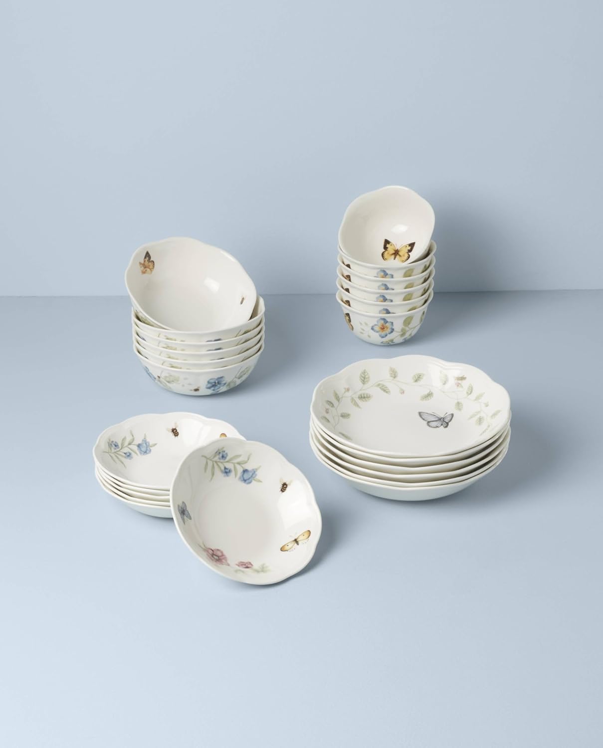 Lenox Butterfly Meadow 24 piece bowls set 895704