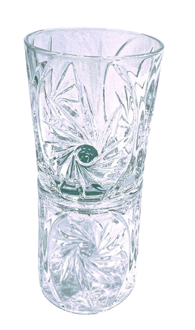 Mikasa Kelsey Crystal Glasses Double Old Fashion Set of 4