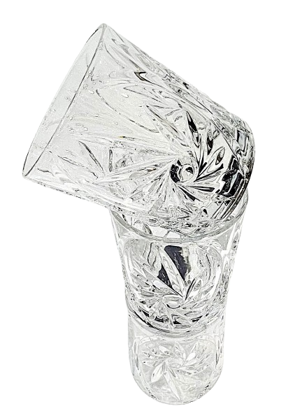 Mikasa Kelsey Crystal Glasses Double Old Fashion Set of 4