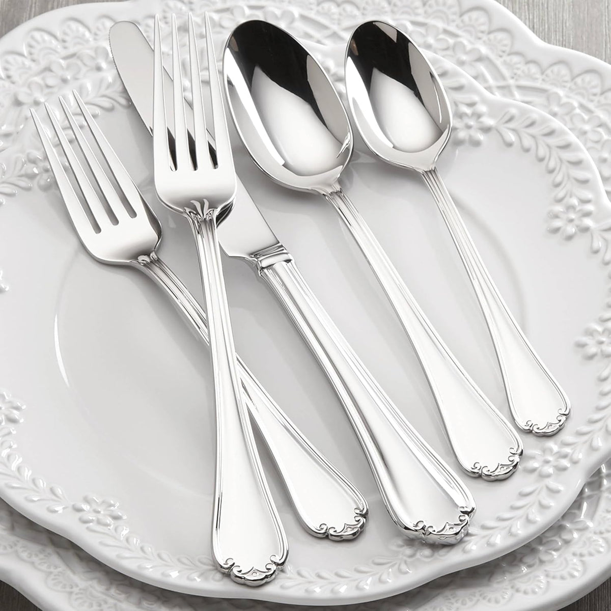 Lenox Chelse Muse 65-Piece Flatware Set Stainless Steel
