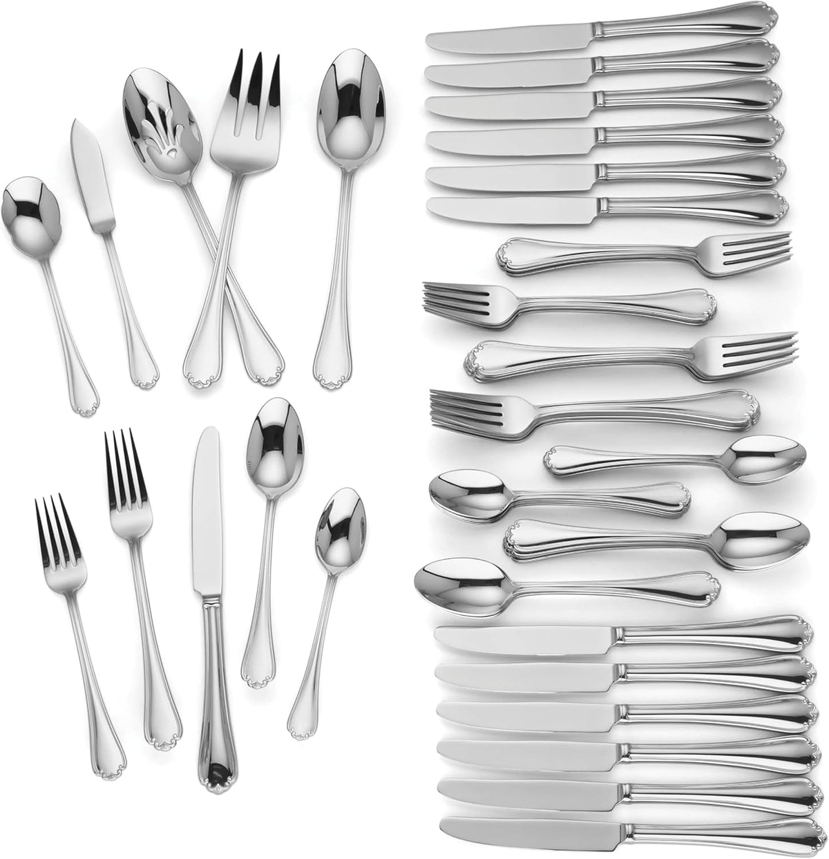 Lenox Chelse Muse 65-Piece Flatware Set Stainless Steel
