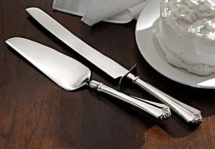 Oneida Juilliard Cake Serving set Includes: Cake knife and Cake server Stainless Steel