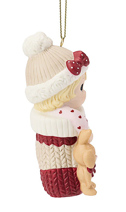 Precious Moments 2026 Baby 1st Christmas Girl Ornament 261005