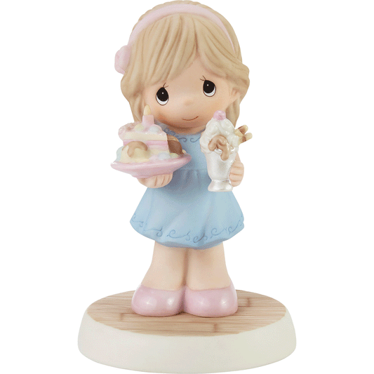 Precious Moments "Hoping Your Birthday Is Extra Sweet" Figurine 213009 - Royal Gift