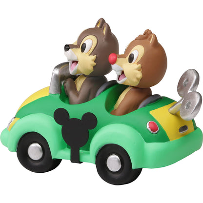 Precious Moments Disney Showcase Collectible Parade Chip and Dale Figurine - Birthday Gift