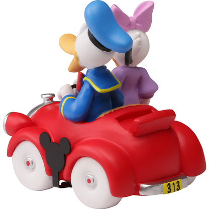 Precious Moments Disney Showcase Disney Collectible Parade Daisy and Donald Duck Figurine - Birthday Gift