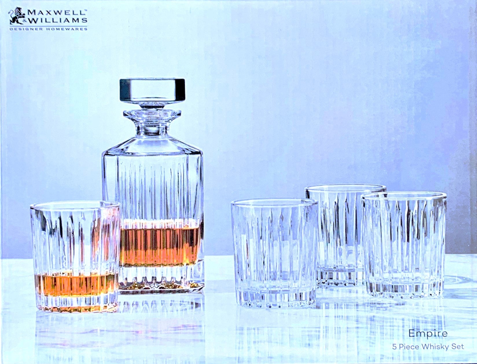 Maxwell & Williams 5 piece Drinking Whiskey Set