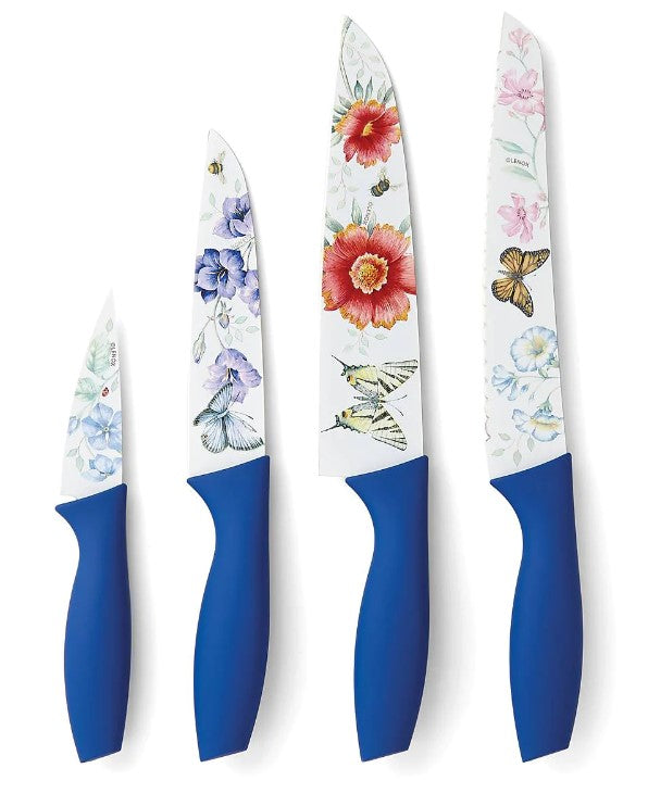 Lenox Butterfly Meadow 4-Piece Knife Set - Royal Gift