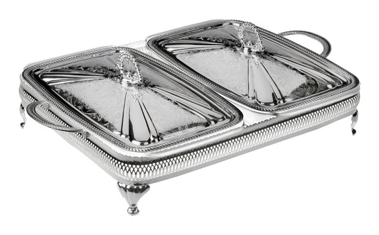 Queen Anne Casserole Rectangle Double Long - Royal Gift