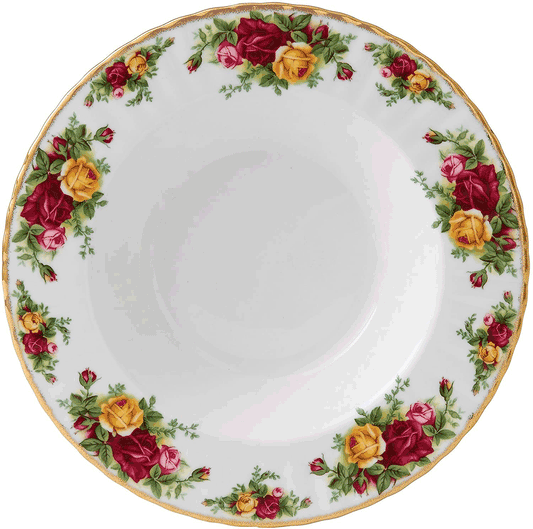 Royal Albert Old Country Roses Rim Soup Bowl 8" Diameter